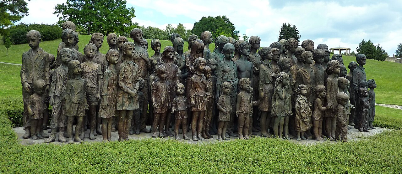 Memorial to the Children Victims of the War, Lidice by Marie Uchytilová
