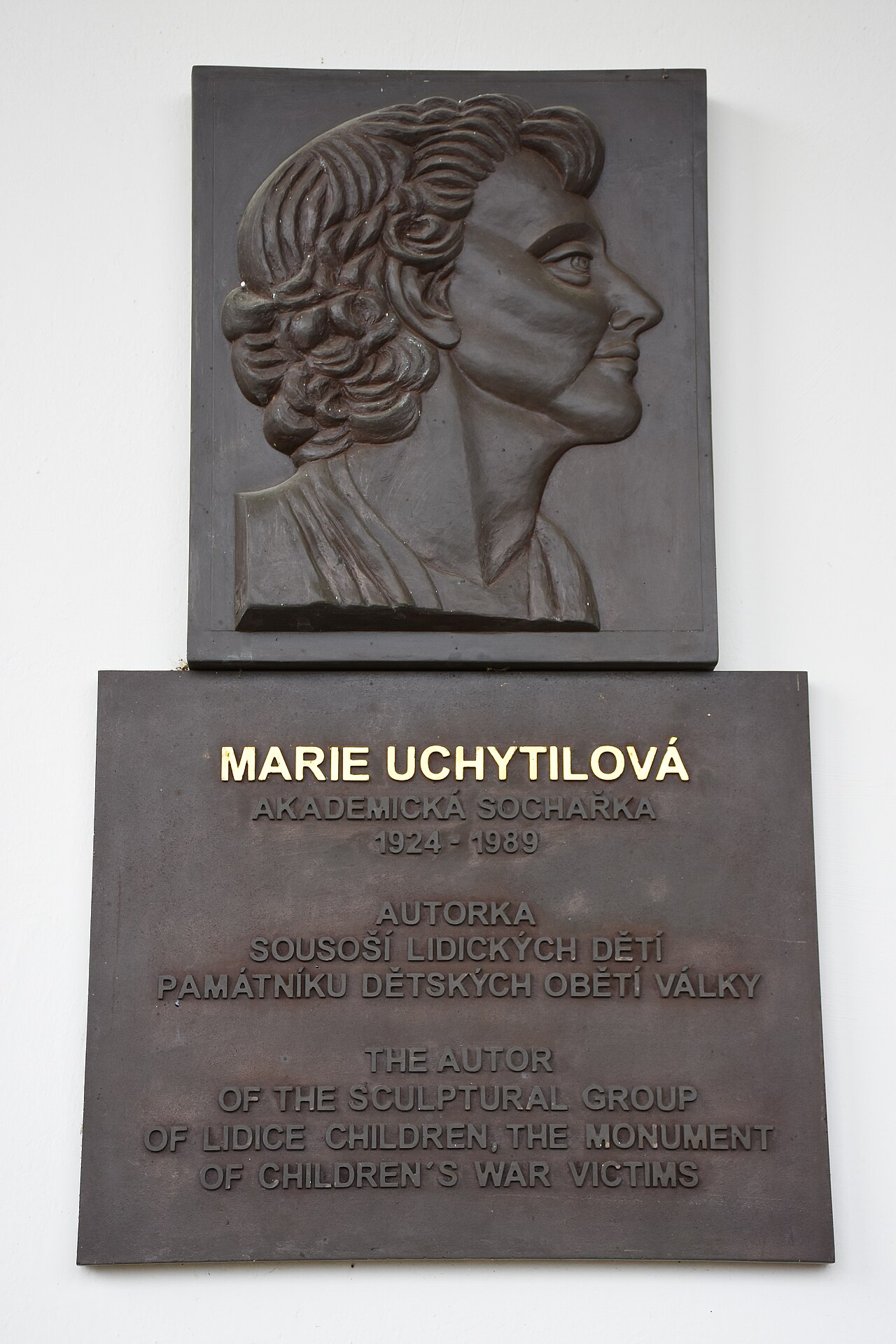 Portrait of Marie Uchytilová