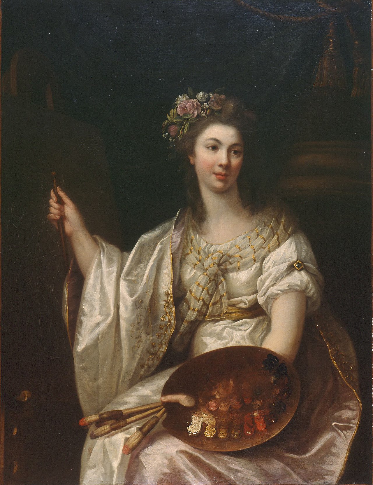 Allegory of Painting by Marie-Victoire Lemoine