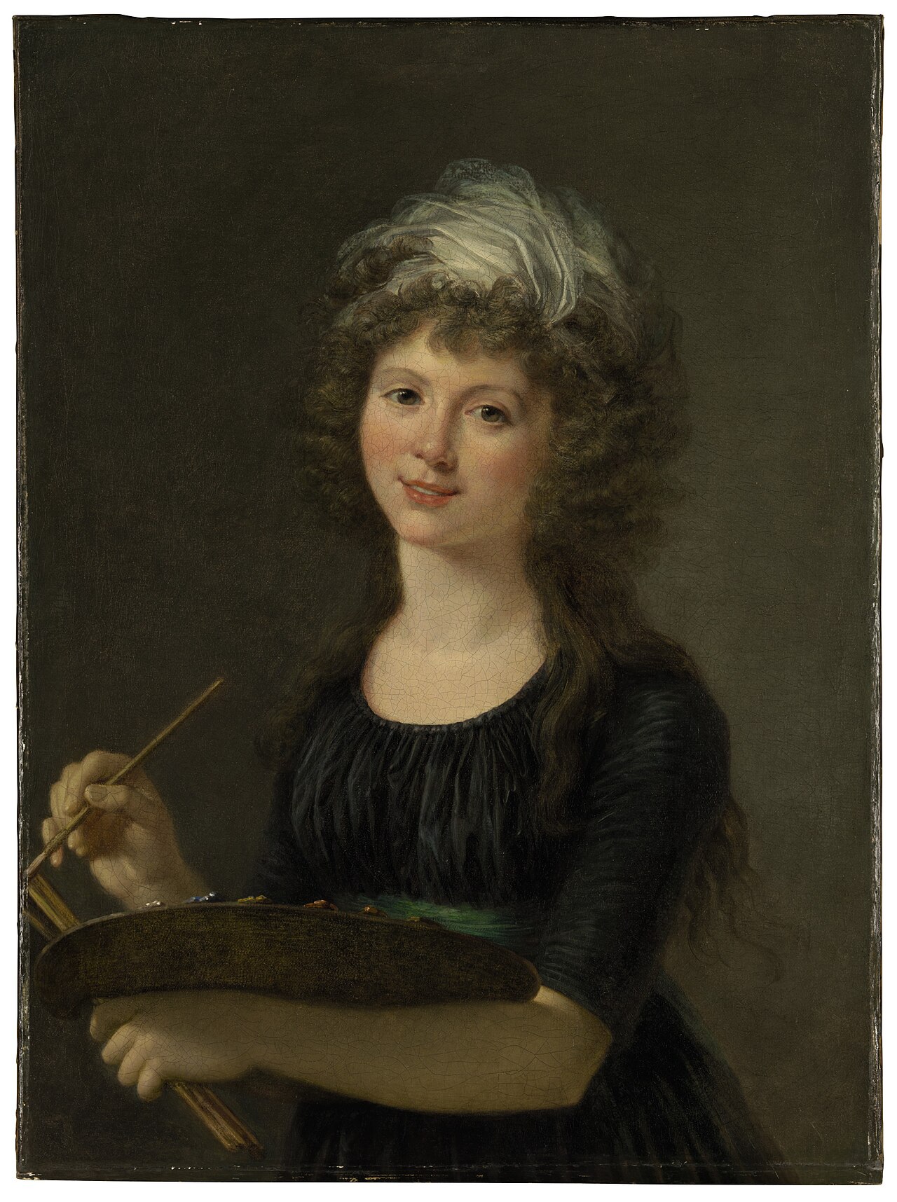 Portrait of Marie-Victoire Lemoine