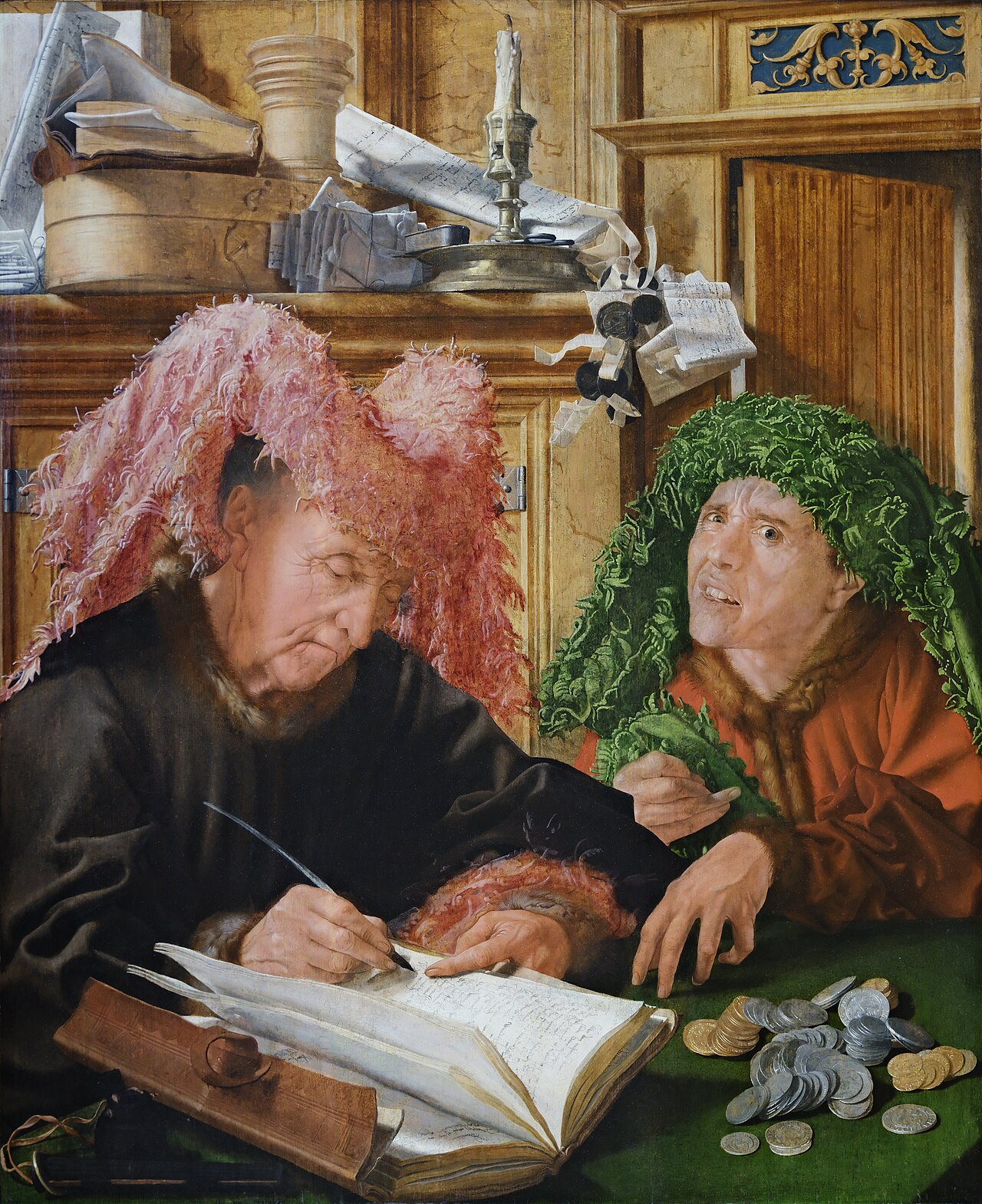 The Tax Collectors by Marinus van Reymerswaele