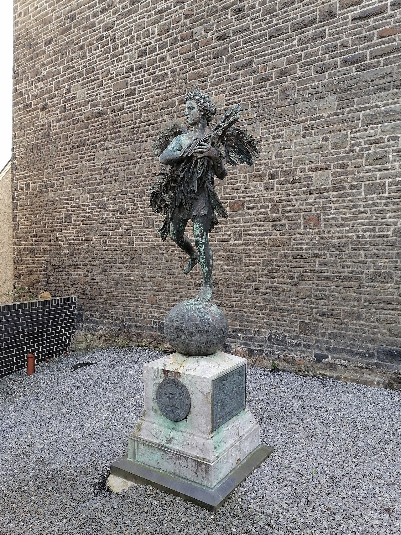 War Memorial at Tabernacle Chapel,Powell St. by Mario Rutelli