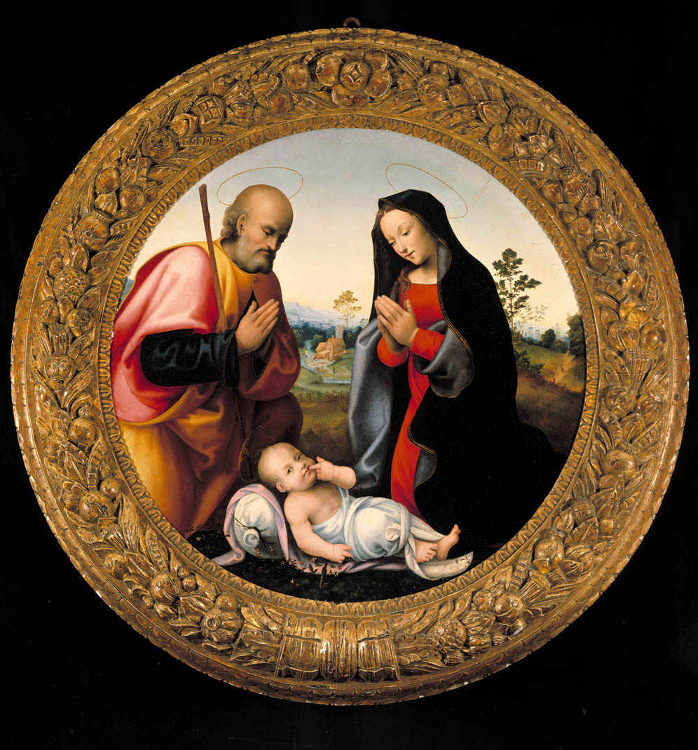 Holy Family by Mariotto Albertinelli