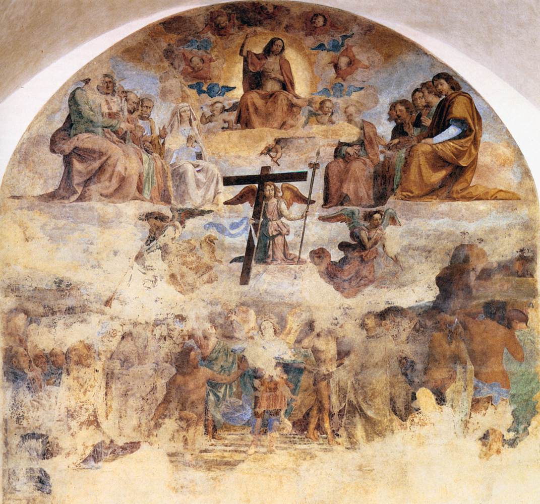 Last Judgment by Mariotto Albertinelli