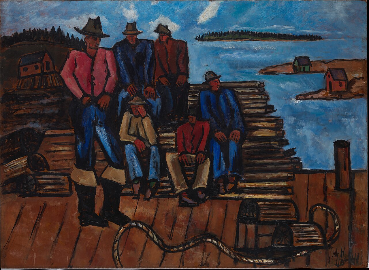 Lobster Fishermen by Marsden Hartley