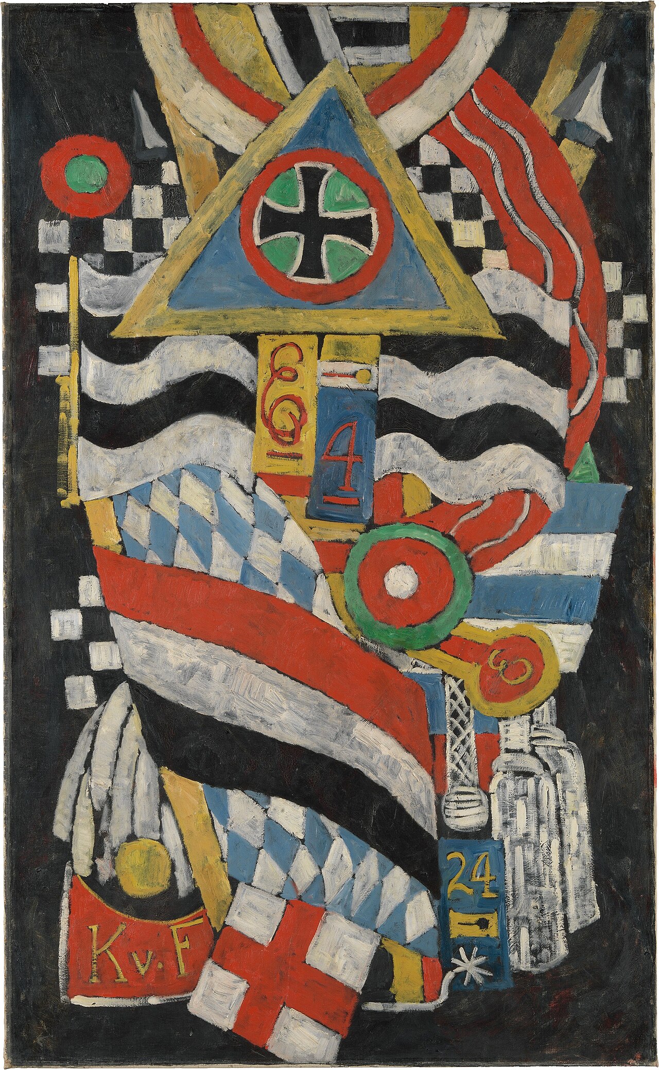 Portrait of a German Officer by Marsden Hartley