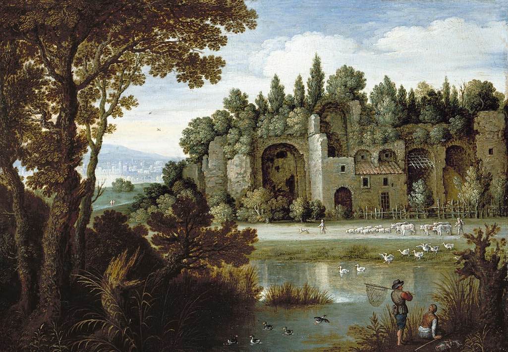 Pastoral Landscape by Marten Ryckaert