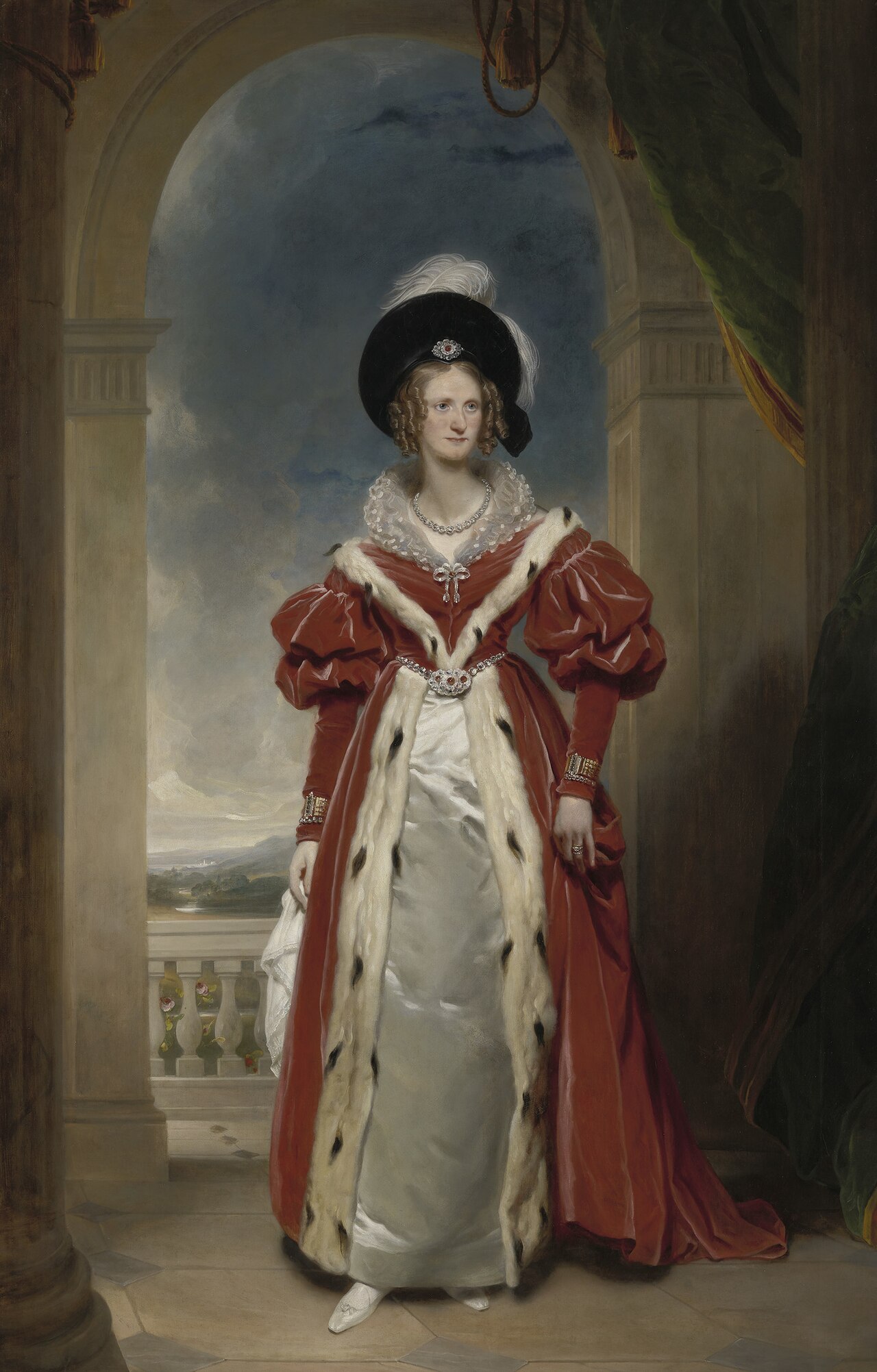 Queen Adelaide (1792-1849) by Martin Archer Shee