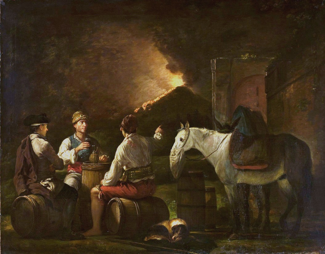 The Wine drinkers. by Martin Ferdinand Quadal