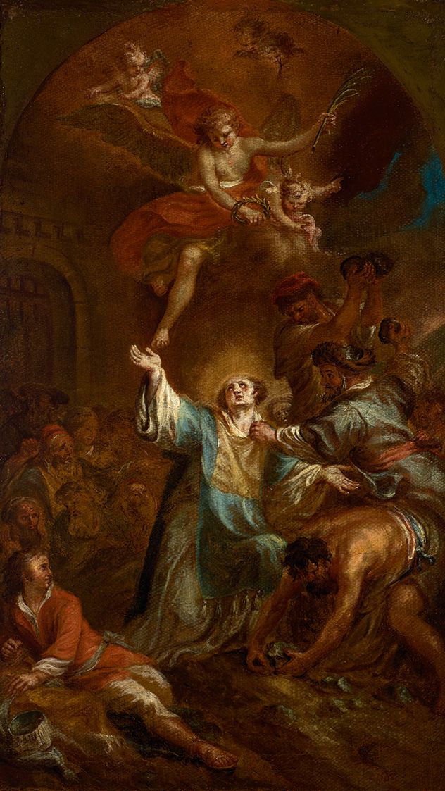 Martyrdom of Saint Stephen by Martin Johann Schmidt