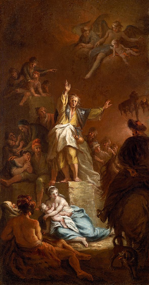 The Sermon of the Apostle Jacobus Maior by Martin Johann Schmidt
