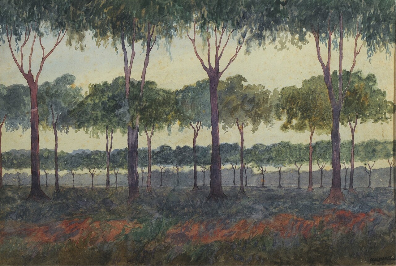 La arboleda by Martín Malharro