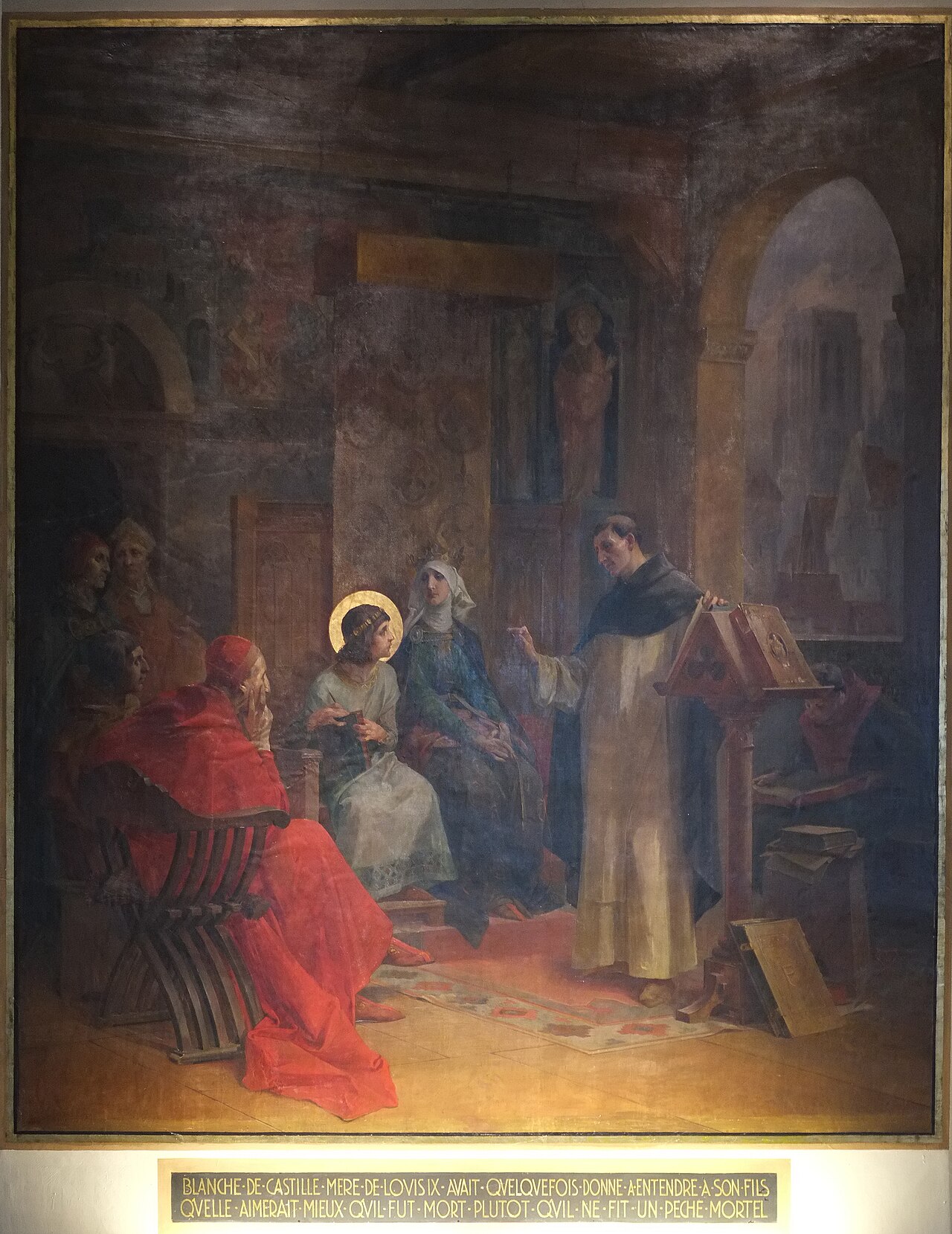 Saint Louis and Blanche of Castile by Martin von Feuerstein