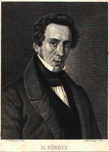 Portrait of Martinus Rørbye