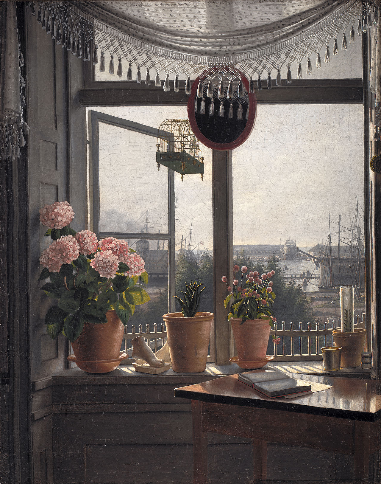 View from the Artist's Window by Martinus Rørbye