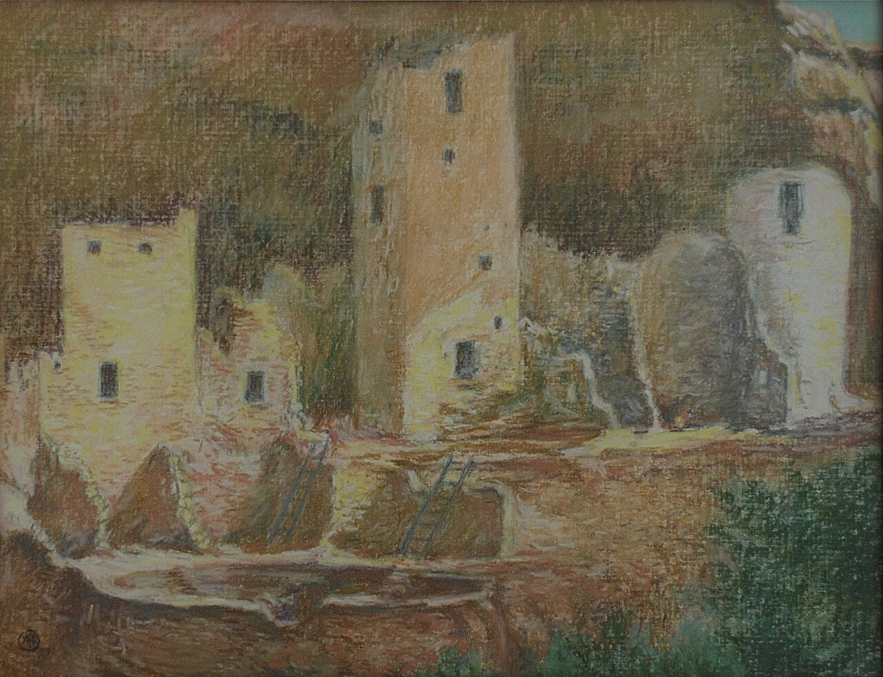 Cliff Palace by Mary Agnes Yerkes