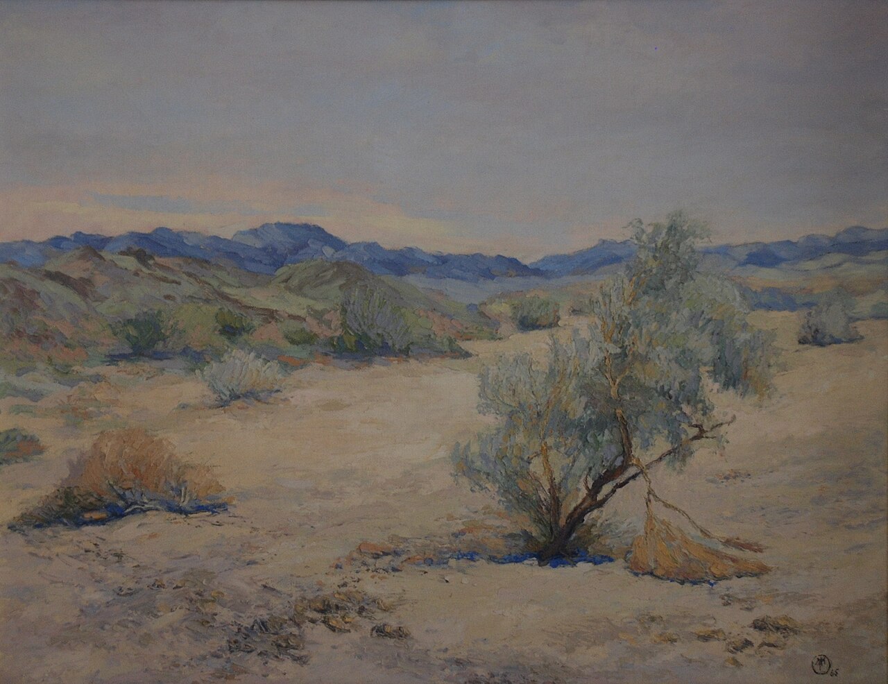 Early in the Day in Desert Quiet by Mary Agnes Yerkes