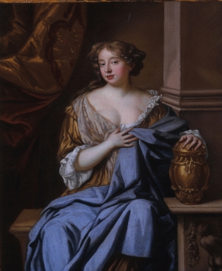 Portrait of Mary Moll Davis by Mary Beale