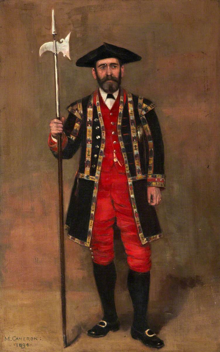 An Edinburgh Halberdier by Mary Cameron