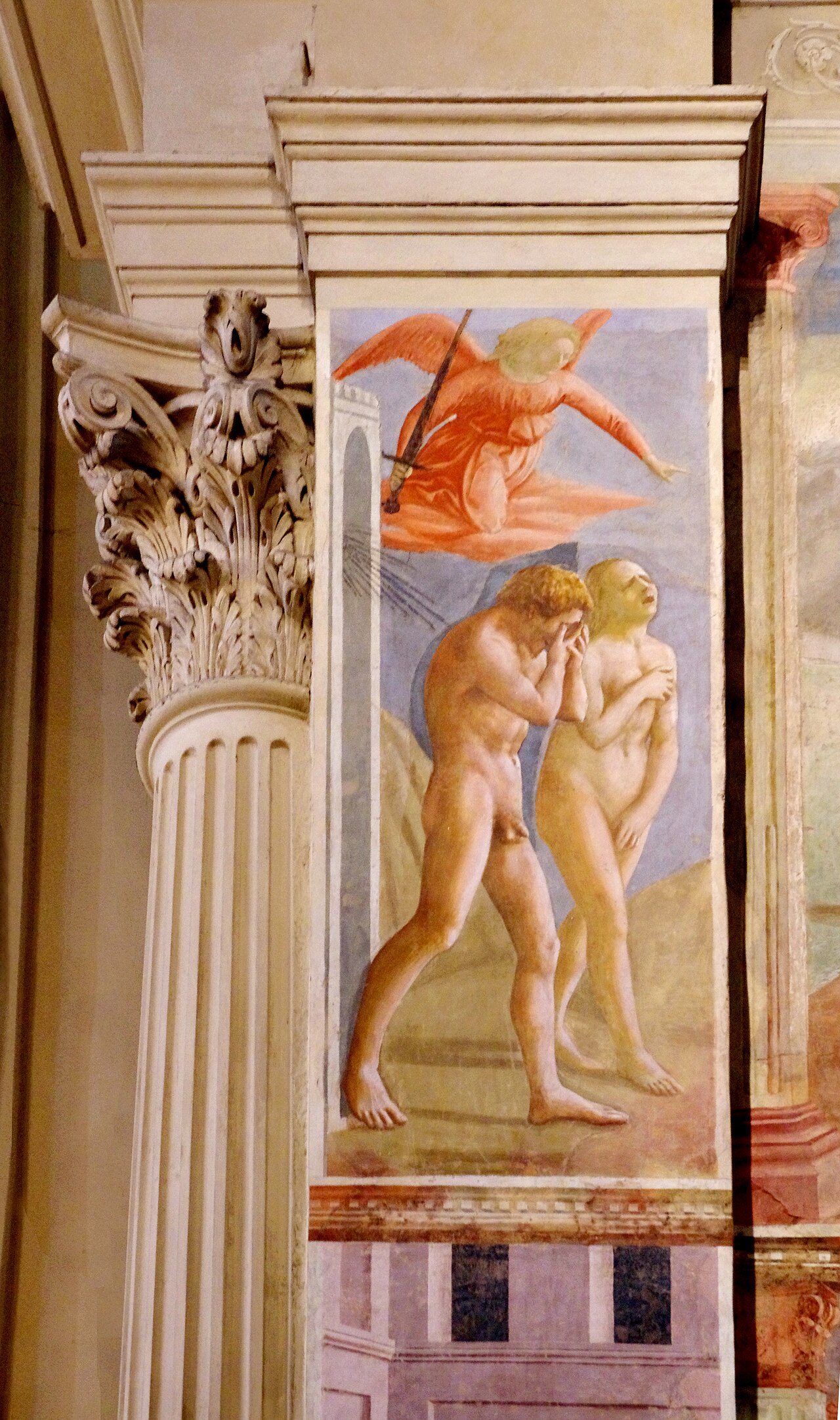 Expulsion from the Garden of Eden by Masaccio