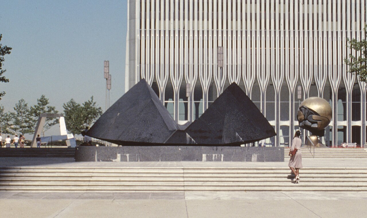 World Trade Center Plaza Sculpture by Masayuki Nagare