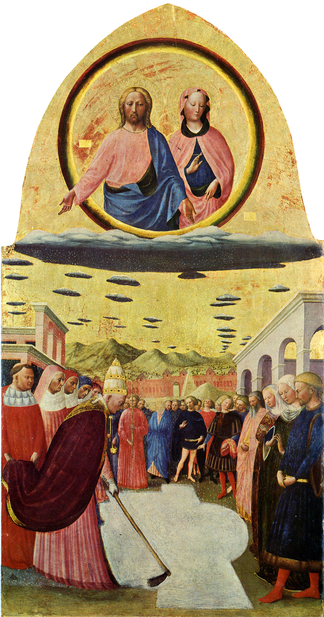 The Foundation of Santa Maria Maggiore by Masolino da Panicale