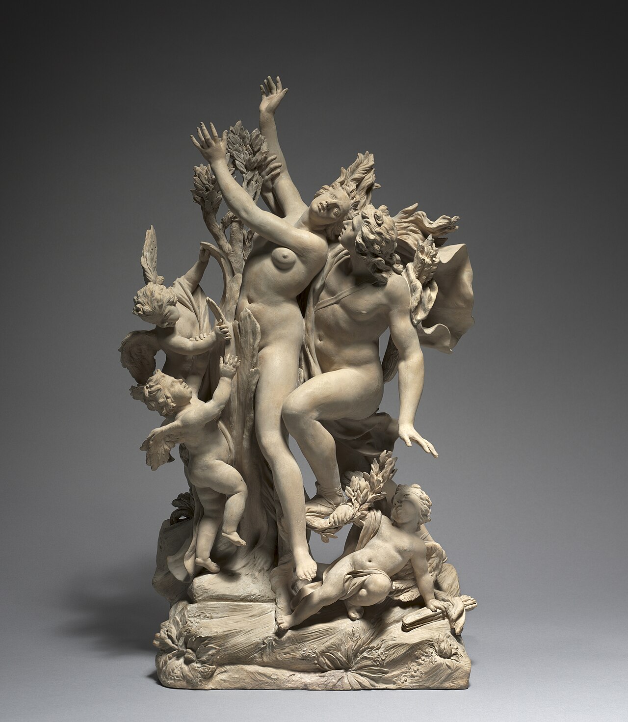 Apollo and Daphne by Massimiliano Soldani Benzi