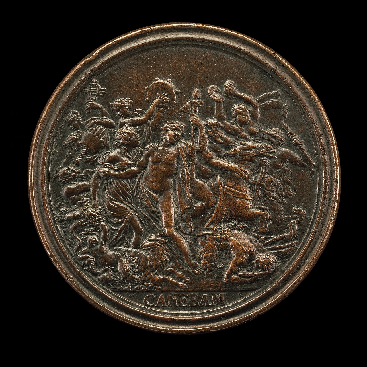 Bacchanal [reverse] by Massimiliano Soldani Benzi