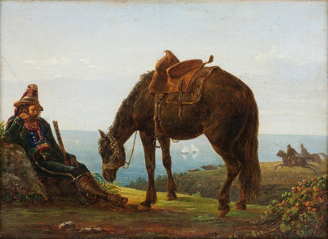 Brigand de la campagne de Rome by Massimo d'Azeglio