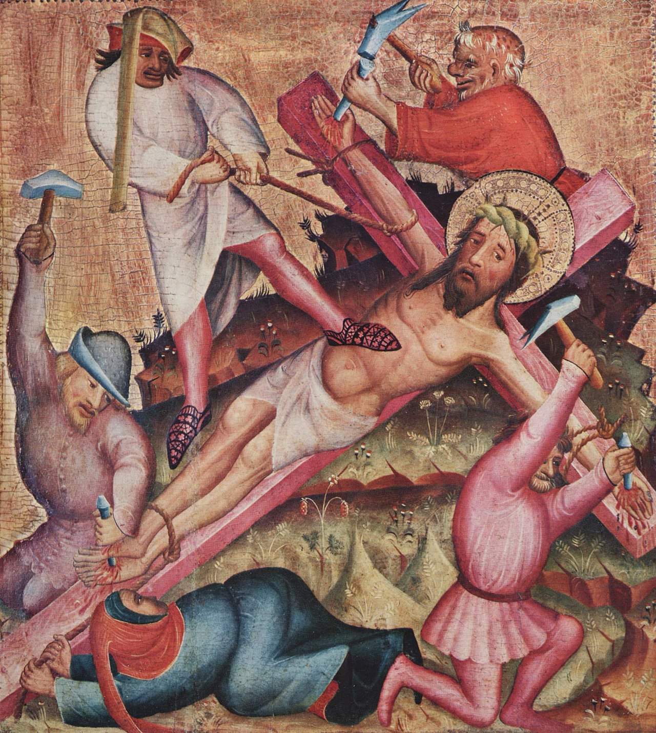 Christ before Pilate by Master Bertram