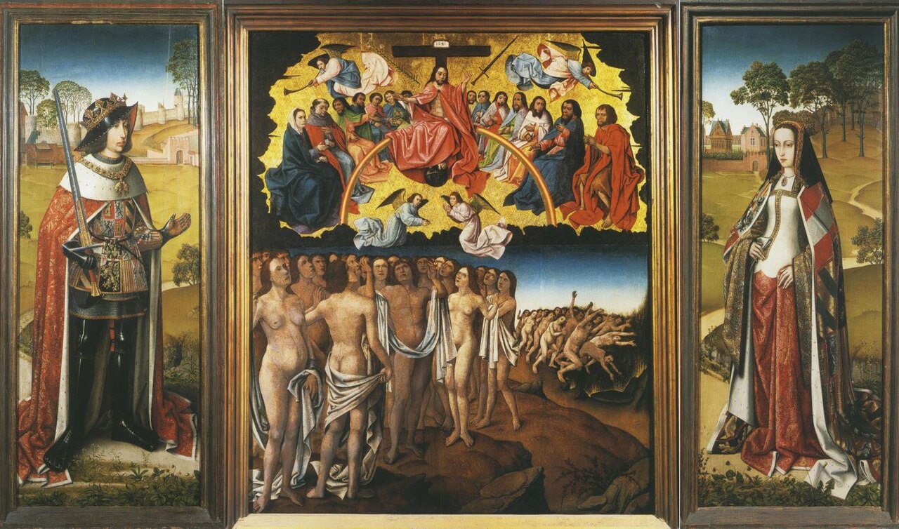 Last Judgement Triptych of Zierikzee by Master of Affligem