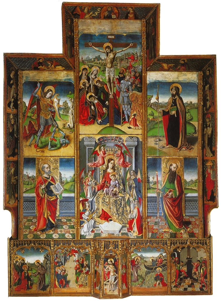Tuili Altarpiece by Master of Castelsardo