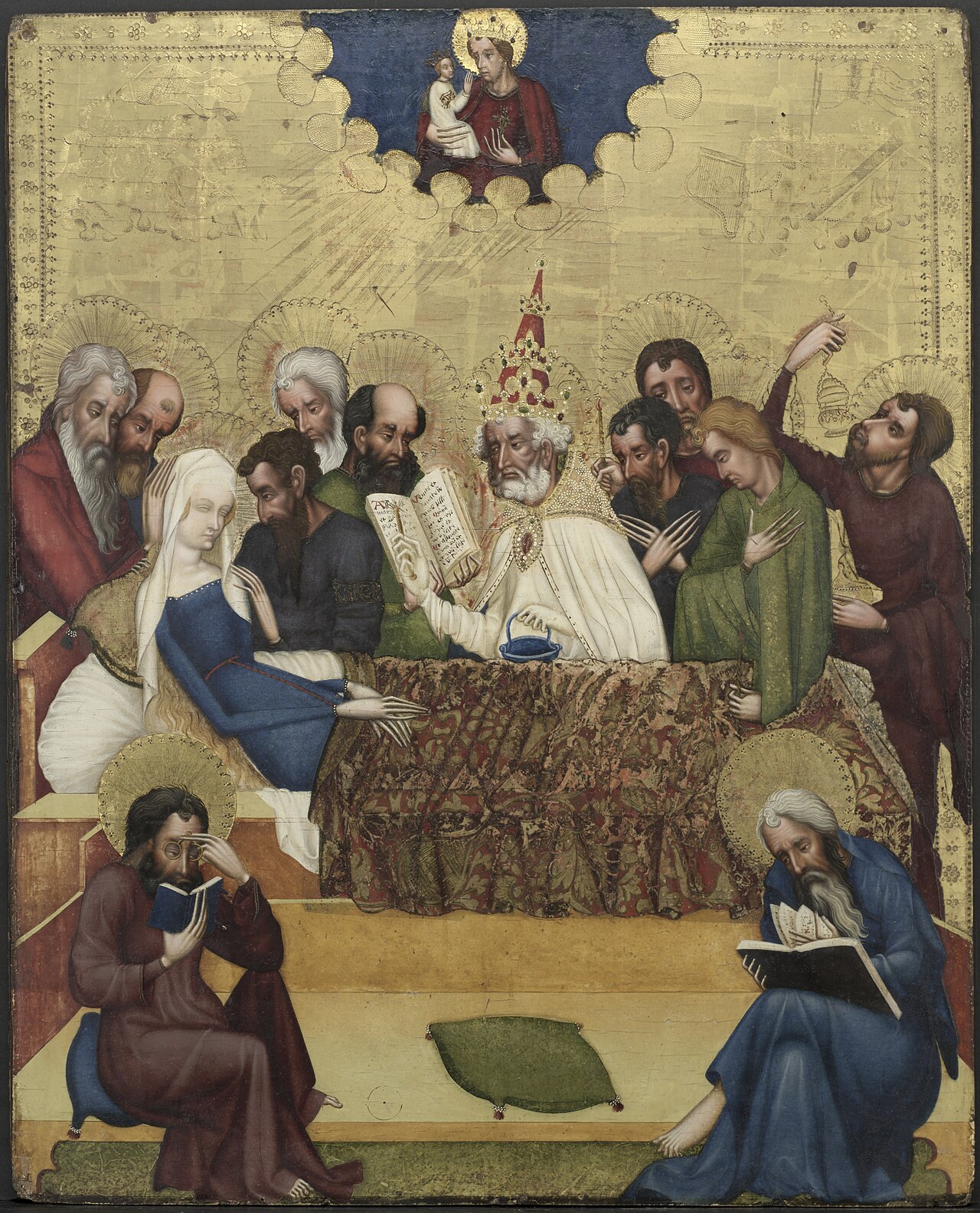Death of the Virgin by Master of Heiligenkreuz Abbey