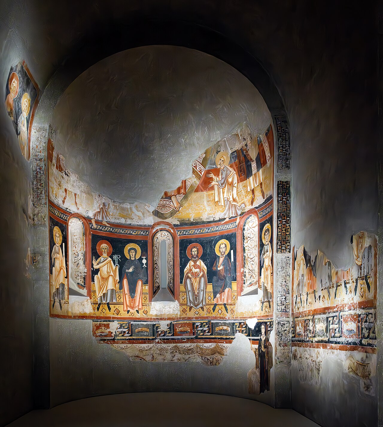 Apse of Burgal by Master of Pedret
