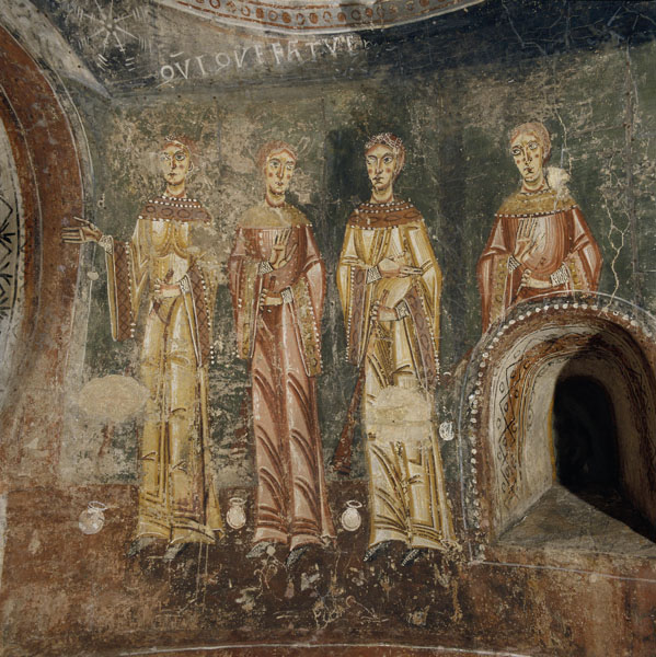 Southern apse from Pedret by Master of Pedret