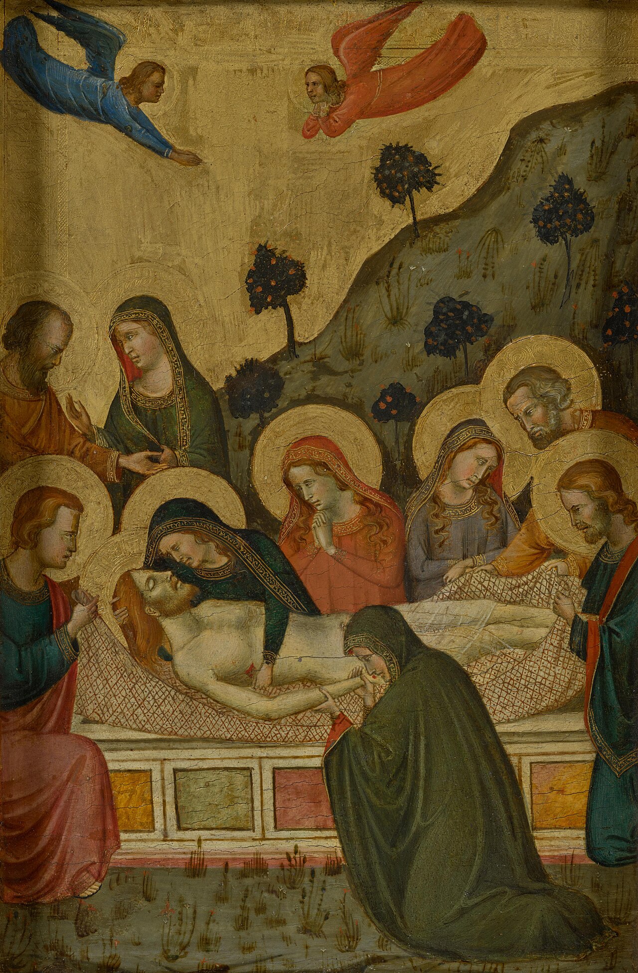 Entombment by Master of San Martino alla Palma