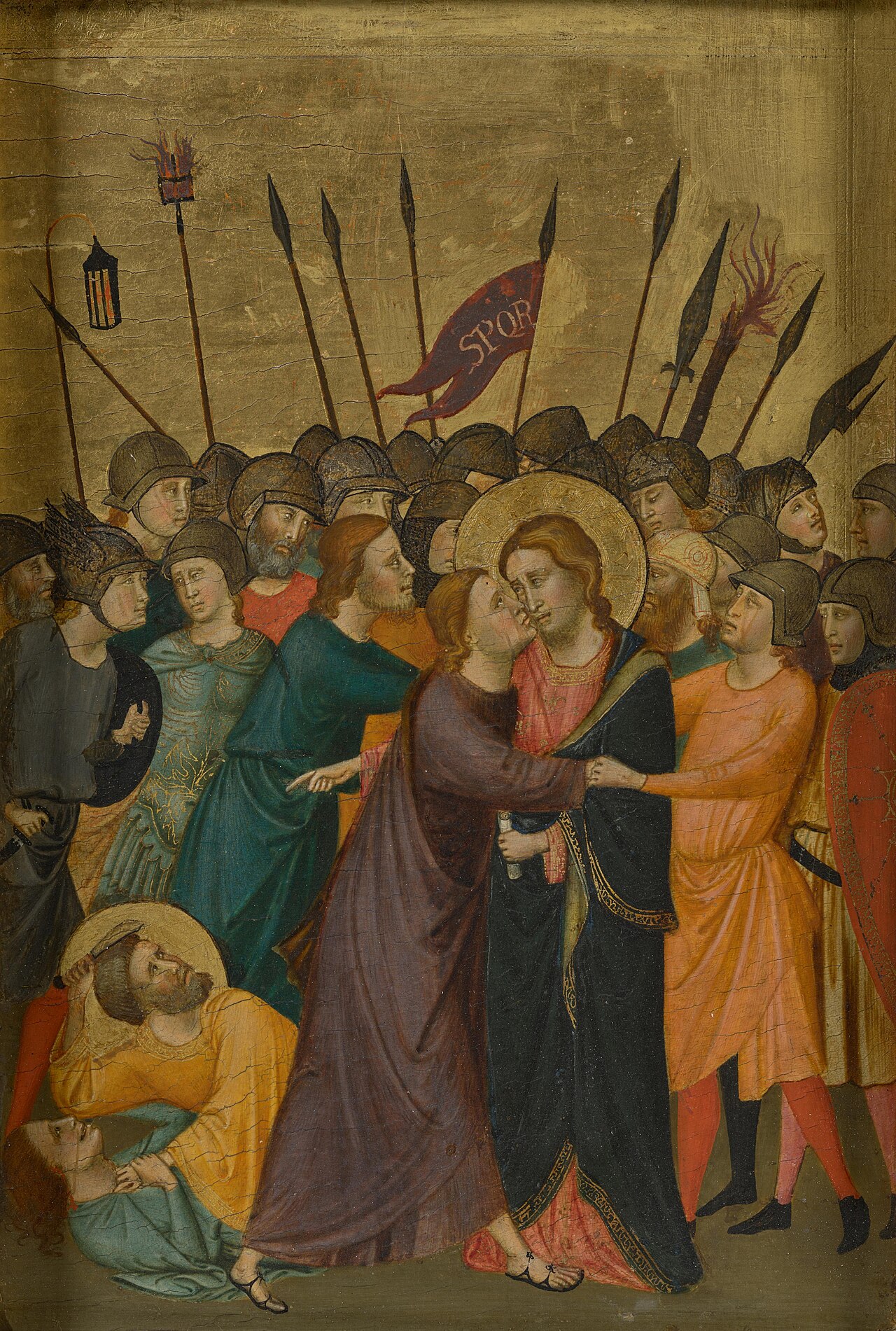The Arrest of Jesus by Master of San Martino alla Palma