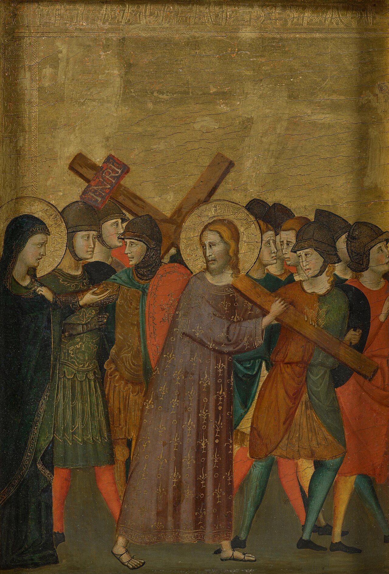 The Carrying of the Cross by Master of San Martino alla Palma