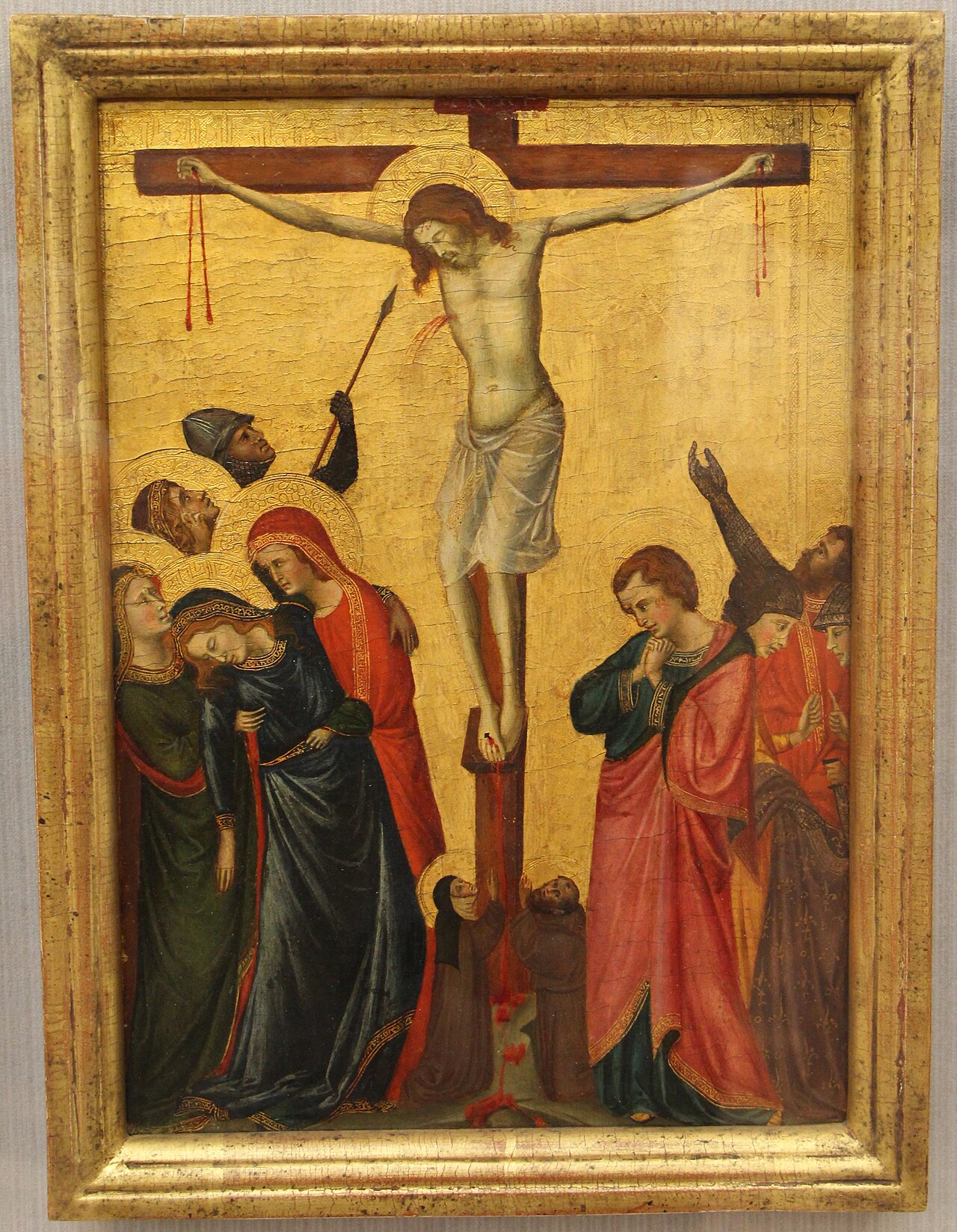 The Crucifixion by Master of San Martino alla Palma