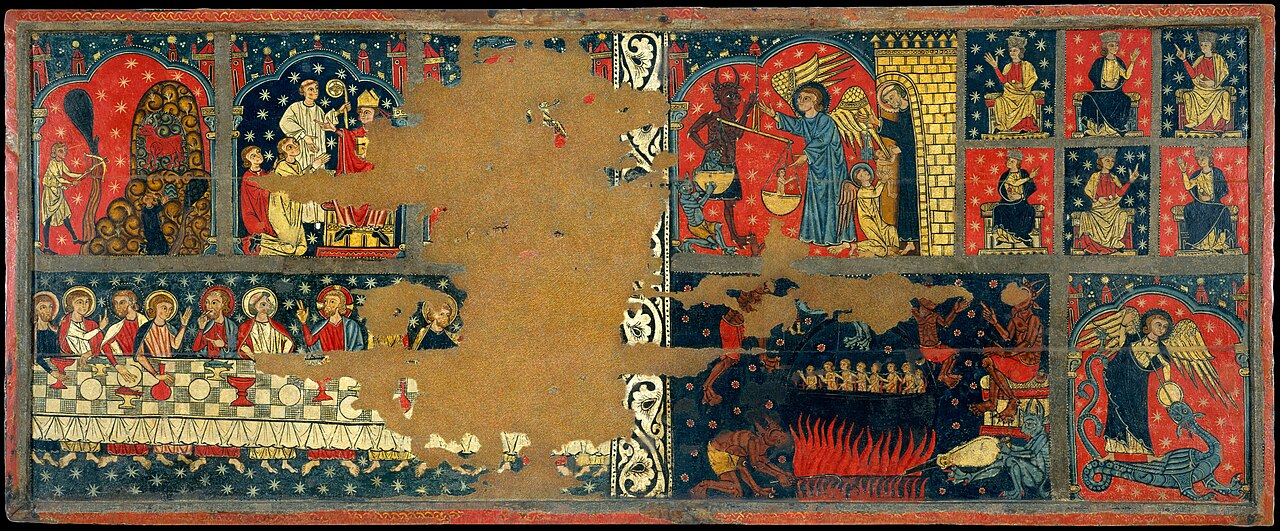 Panel of Saint Michael by Master of Soriguerola