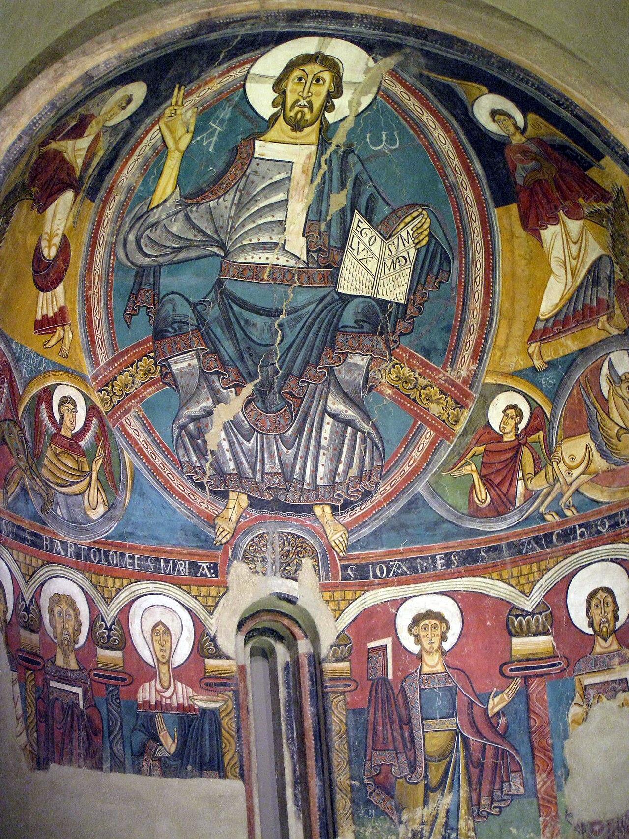 Christ in Majesty by Master of Taüll