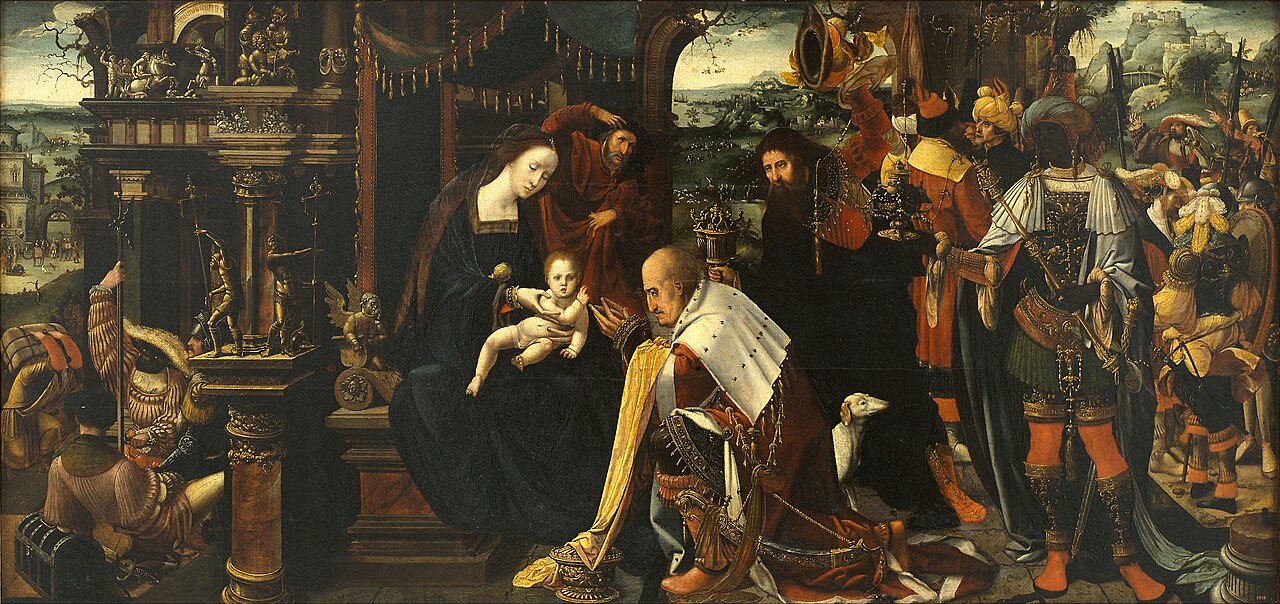 Epiphany by Master of the Antwerp Adoration