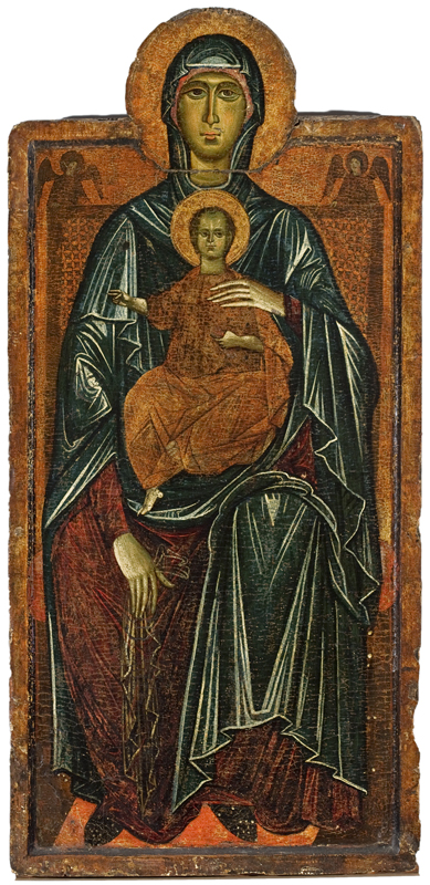 Maestà attributed to the Master of Bigallo by Master of the Bigallo Crucifixion