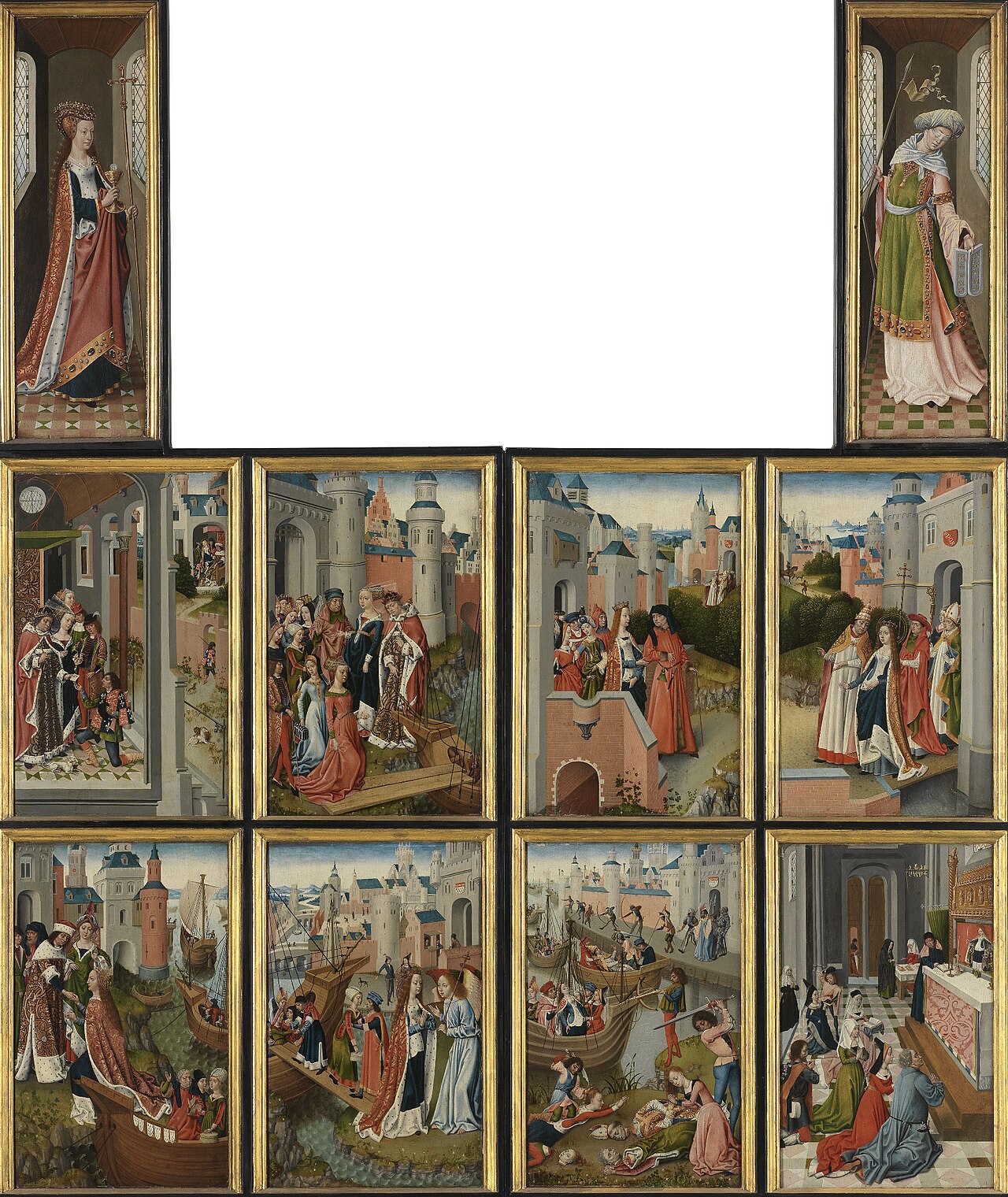 The Legend of Saint Ursula of Cologne by Master of the Bruges Legend of St. Ursula