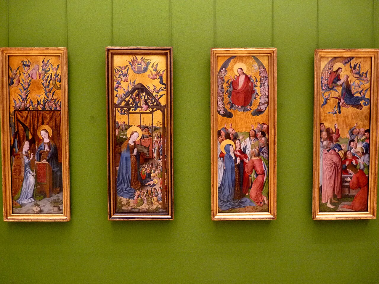 Altarpiece of the Seven Joys of the Virgin by Master of the Holy Kinship the Younger
