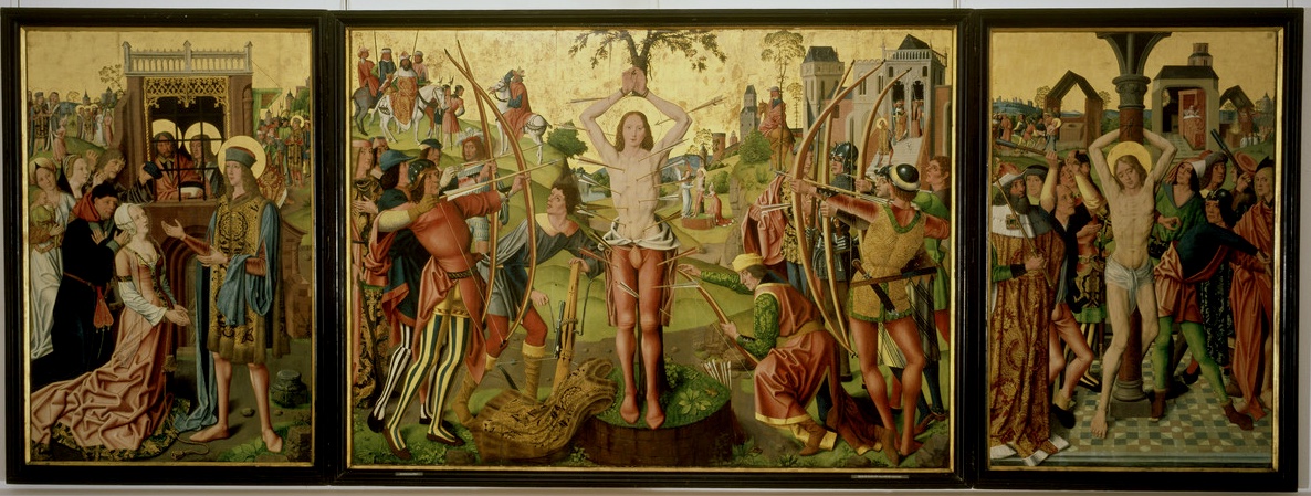 Sebastian Altar by Master of the Holy Kinship the Younger