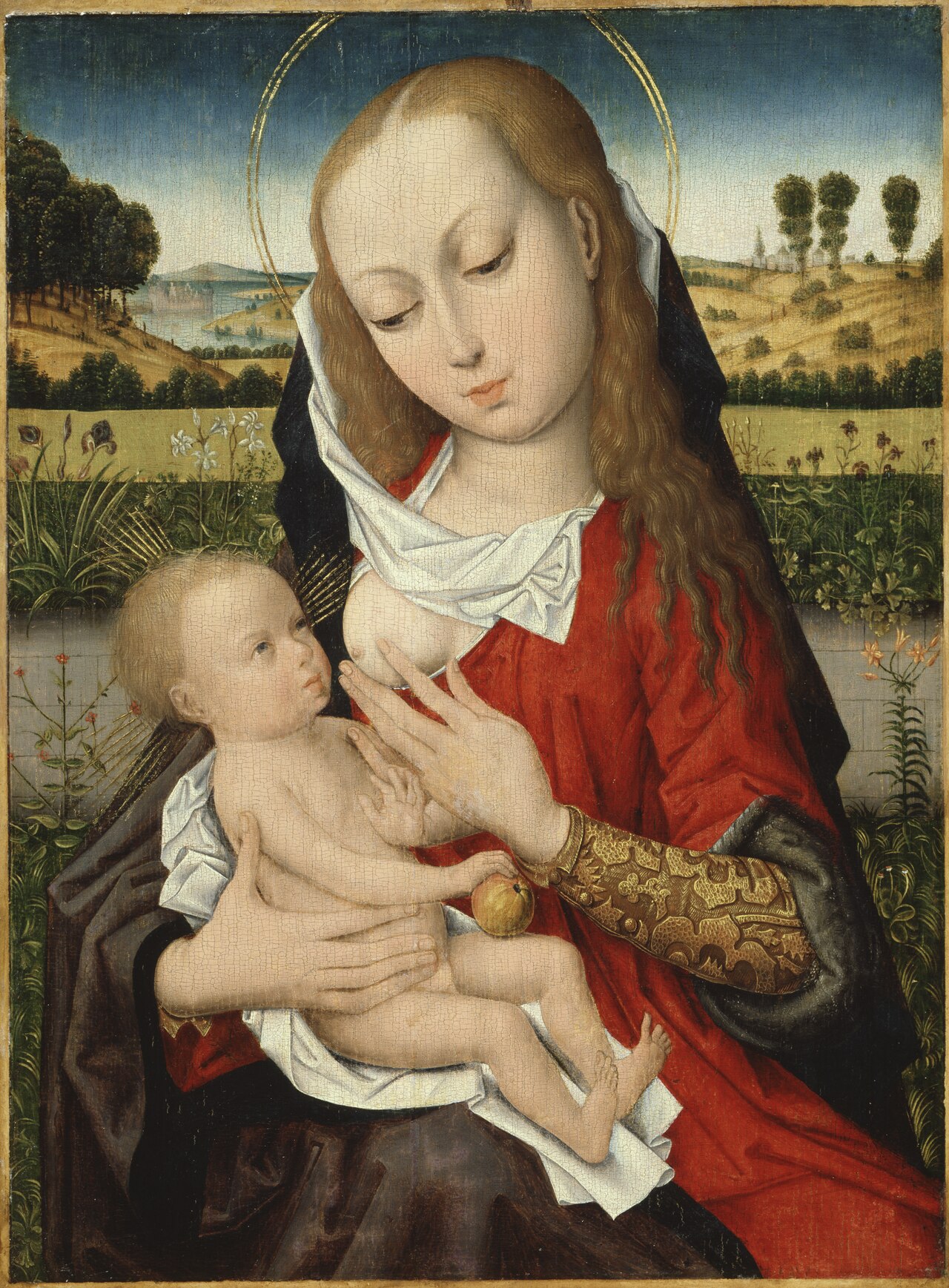 Madonna and Child by Master of the Legend of Saint Catherine