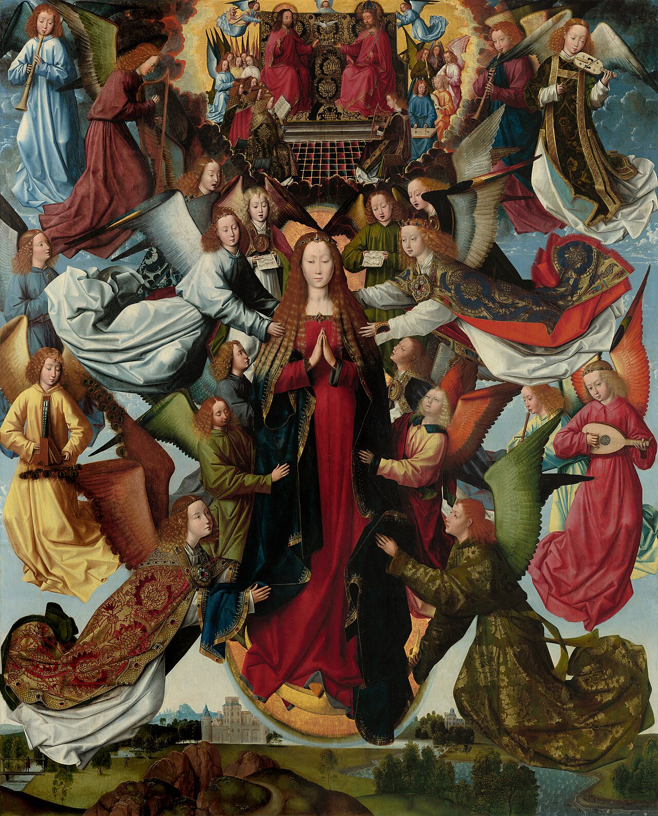 Mary, Queen of Heaven by Master of the Legend of Saint Lucy