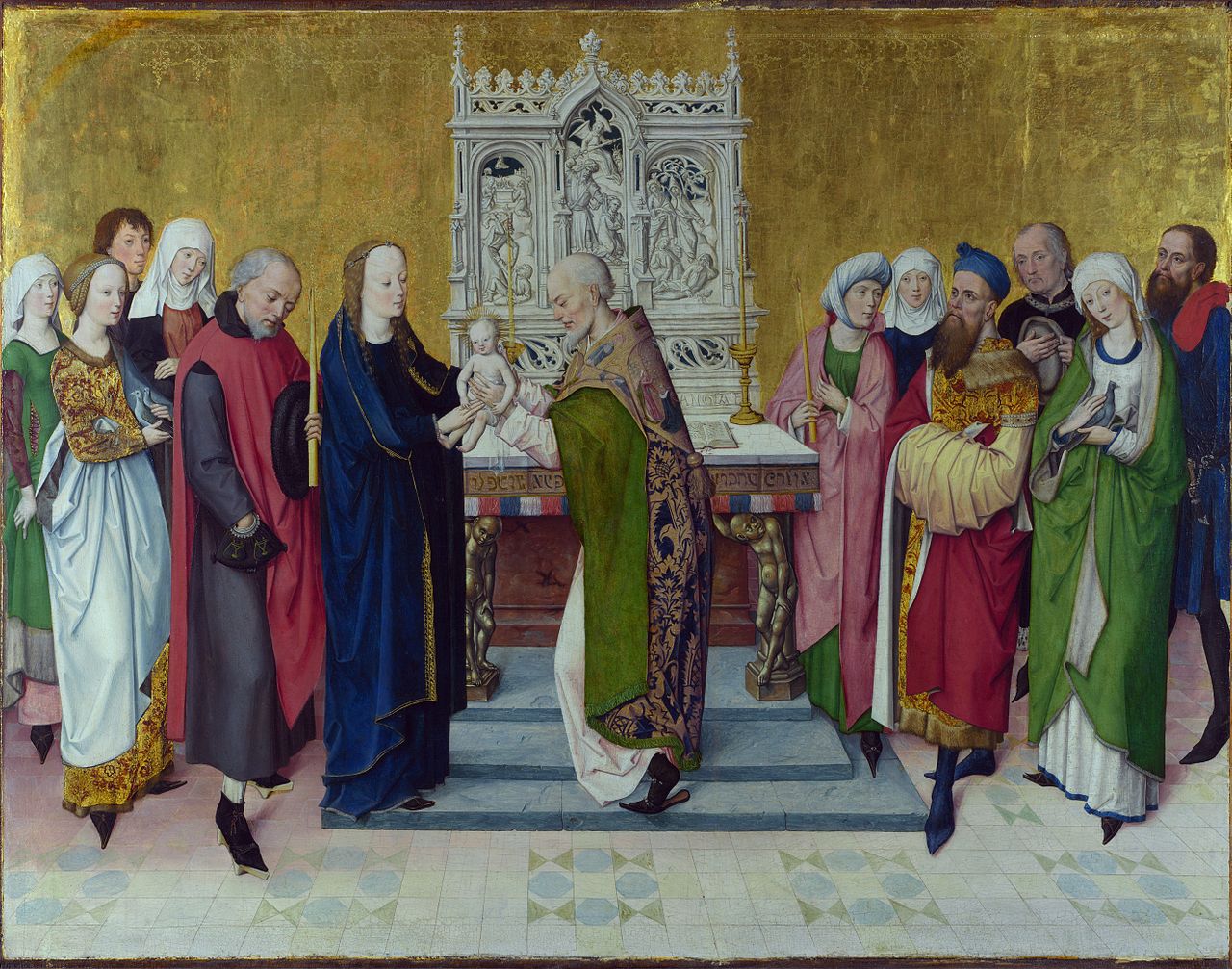 The Presentation in the Temple by Master of the Life of the Virgin