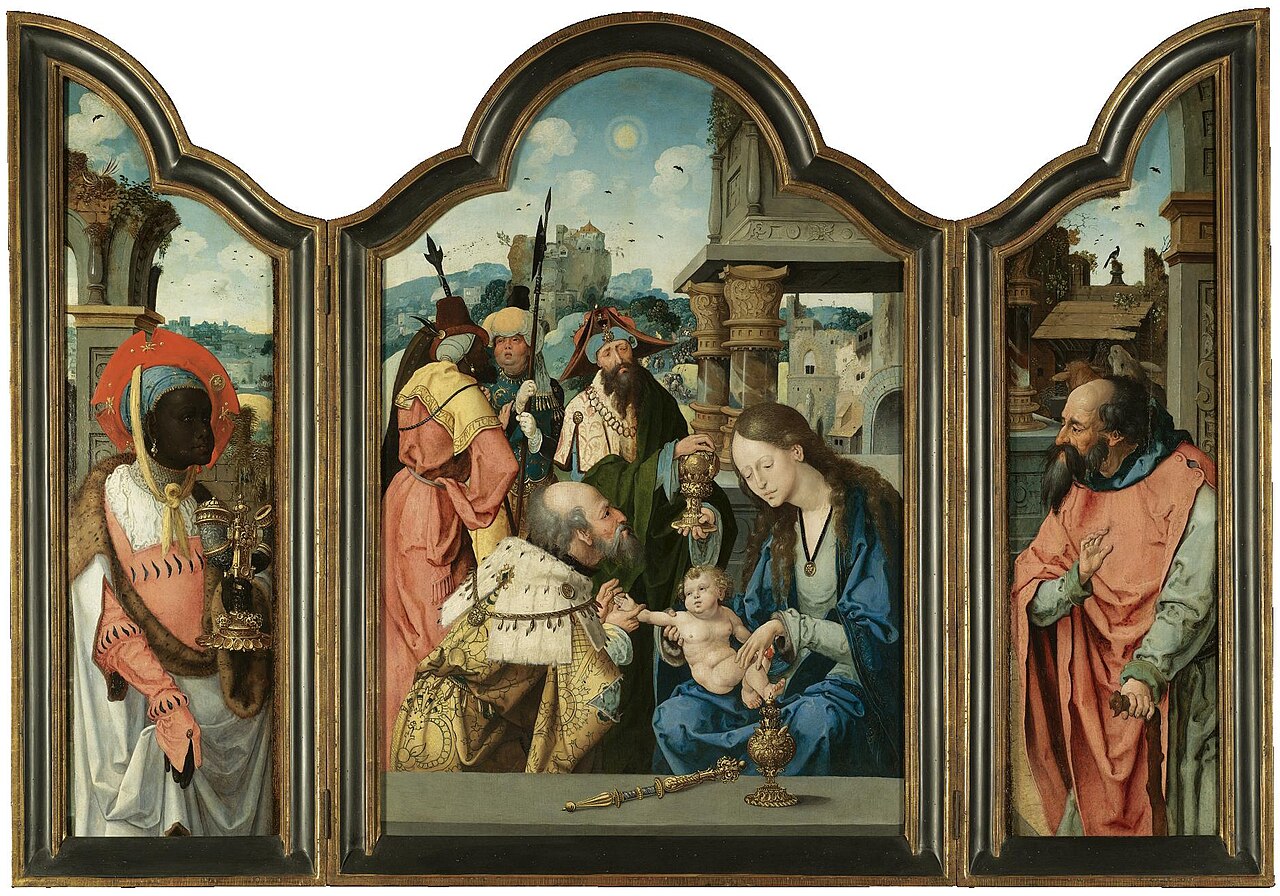 Adoration of the Magi by Master of the Lille Adoration